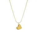 Exquisite Stainless Steel Heart Necklace Mini Love Hearts Pendant Tiny Chains Gold Silver Color Cute Style for Gifts Parties