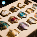 Custom Vinyl 3D Aluminium Metal Label Stickers Custom Logo for Perfume Beer Wine Beverages for Industrial Packaged Cartons