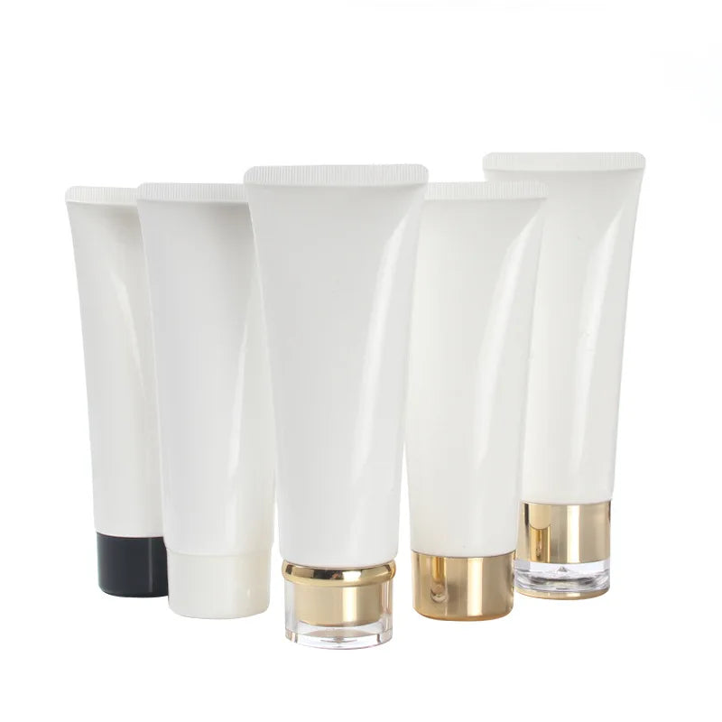 10ml 20ml 30ml 50ml 100ml 120ml Custom Printing PE PP Plastic Empty Squeeze Lipgloss Hand Cream Tube Cosmetic Packaging Tubes