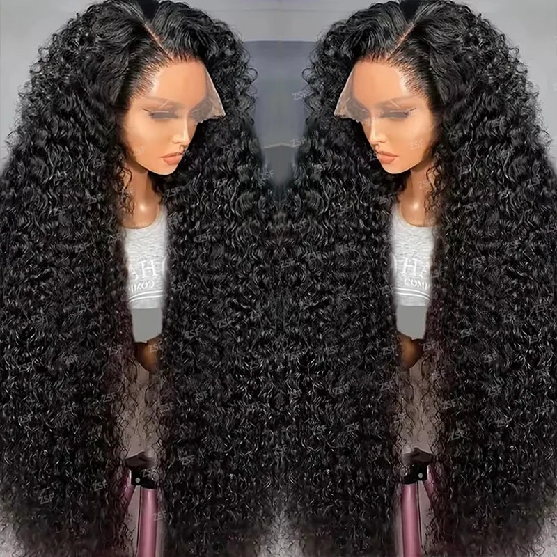 ZSF Hair Wholesale Human Hair Wigs Water Wave 13*4 HD Lace Frontal Wig 100% Indian Unprocessed Virgin Cuticle Aligned Hair Wigs