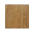 Exterior Weather Resistance Burma Teak Kempas Merbau IPE Wood Pavers Decking Tile Cumaru Pavers Outdoor Wooden Paver