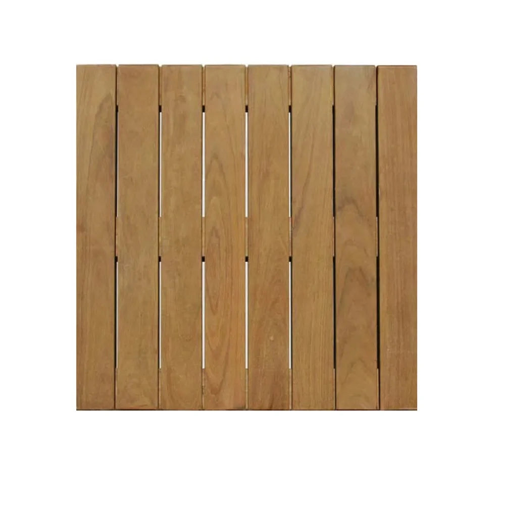 Exterior Weather Resistance Burma Teak Kempas Merbau IPE Wood Pavers Decking Tile Cumaru Pavers Outdoor Wooden Paver