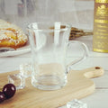 Classic Small Transparent Sublimation 7.7oz 230ml Double Wall Custom Logo Coffee Glass Cups