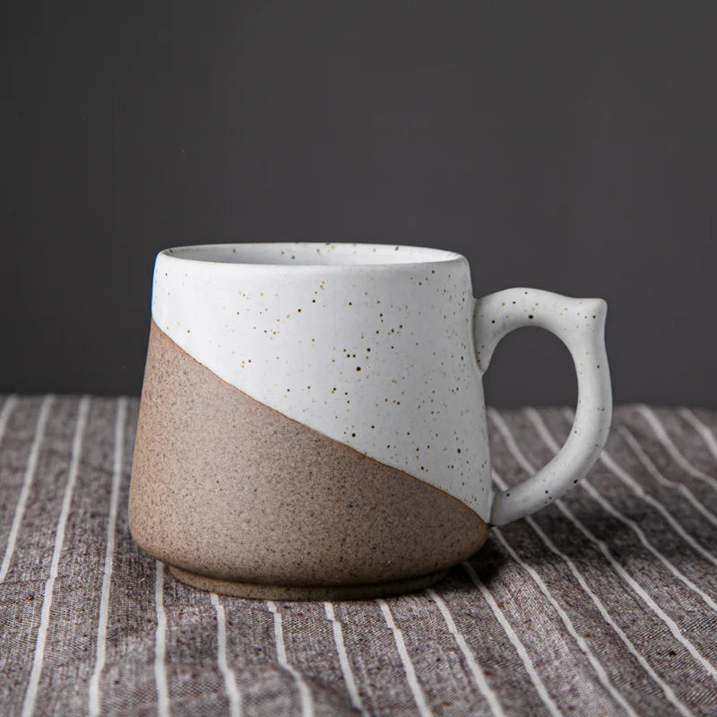 360ml Retro Stoneware Ceramic Coffee Mug