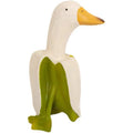 Whimsical Banana Duck Yard Art Funny Duck Statues Creative Banana Duck Art Statue Garden Yard Decor