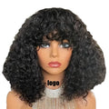 Fashion African Short Curly Hair Small Curly Hair Women Wigs Fluffy and Soft Good Quality Wholesale Price