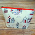Factory Drawstring Gold Cosmetic Cotton Fabric Promotional Makeup Bag