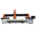 CNC 5 Axis Marble Granite Ceramic Tile Water Jet Cutting Machine 5 Axis Cnc Machining Bridge Saw Stone Cutting