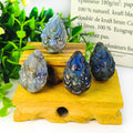 Natural Crystal Healing Stones Fox Pendant Jewelry Labradorite Gemstone Crystal Animal Carving