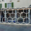 High-Lightness 110V/220V LED Honeycomb Lamps for Car Detailing Workshop Waterproof Feature