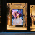 4K Indoor Advertising Displayer Hanging 2500nits High Brightness LCD Screen Digital Menu Board Advertising Window LCD Display