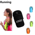 Fashion 2 Zipper Messenger Coin Purse New Trend Mobile Phone Waterproof Neoprene Running Bag Small Arm Band Cycling Bag MegaBDM