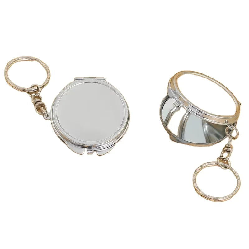 Hot Selling Quality Mirror Makeup Double Sides Magnified Makeup Mirror Portable Pocket Makeup Mirror with Good Goods for Gift