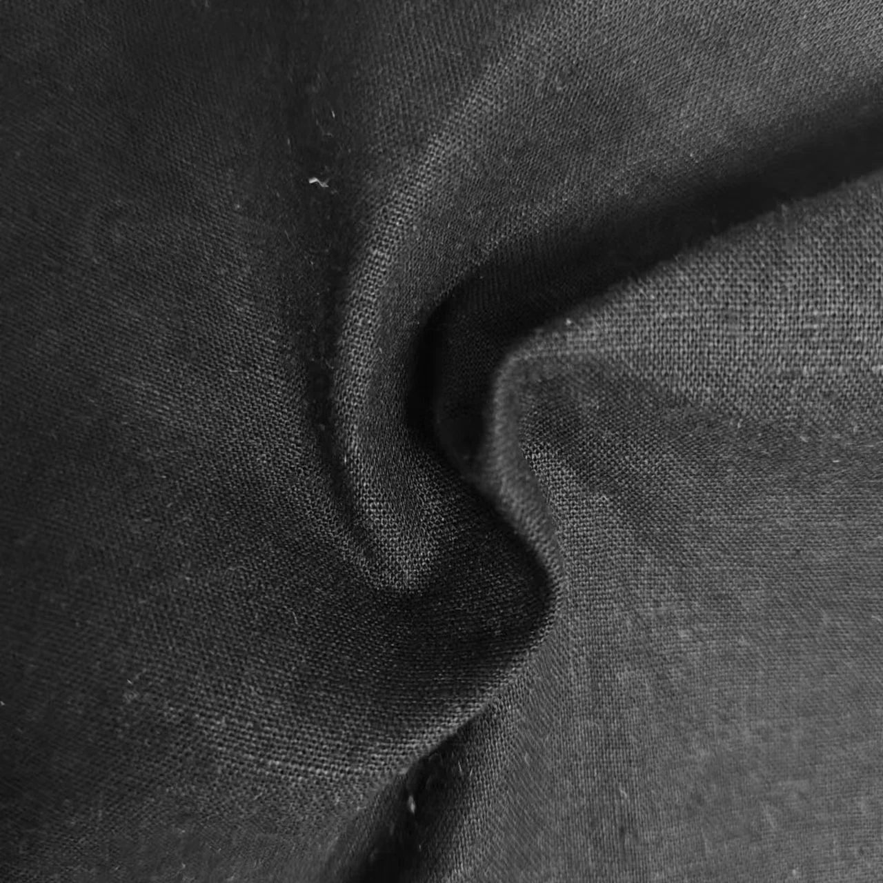 51022-55% Hemp 42% Organic Cotton 3% Spandex Stretch Plain Woven Fabric 134cm 180gsm for Apparel