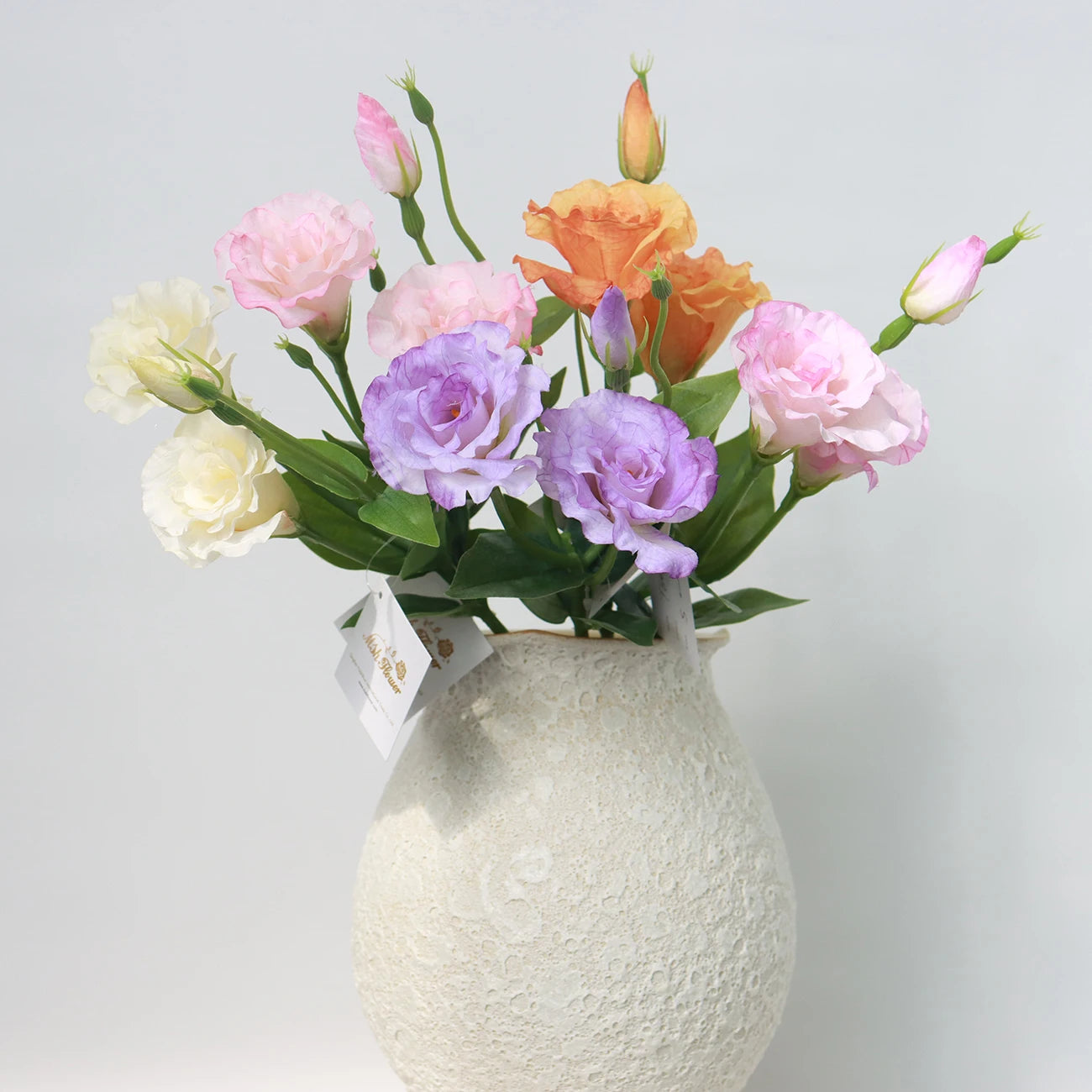 TG026 Wholesale 3 Heads Bellflower Bouquet Realistic Floral Wedding Home Decoration Table Flower Photography Props