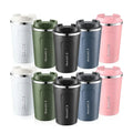 Top Seller 380ml 510ml Eco-friendly Stainless Steel Insulated Coffee Mugs Easy Wash Cute Steel Travel Coffee Mugs Spray Painting
