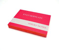 Pink A7 Sticky Notes with Soft Cover