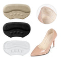 Adhesive Anti-sweat Gel Heel Grips Liner Cushion Insert Cuttable Heel Pads Shoe Sticker Loose Heel Rubbing Relief Toe Caps