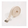 100% Cotton Eco Friendly Rectangle-ring Wholesale Copper Yoga Stretch Belt Exercise Strap Custom logo