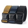 5cm Wide  Nylon Tactical Belt With Quick Release Buckle for  Men Nylon Buckle Tactical Belt