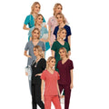 42025LW Foam Scrub for Surgical Jogger Jumpsuit Scrub Custom Medical Scrubs