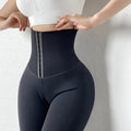 New Custom Corset Leggings Women Yoga Pants High Waist Trainer Corset Leggings Shaper