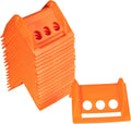 4" Flatbed Edge Protectors with Carrying Case Winch Ratchet Straps Plastic Corner Protectors for Flatbed Cargo Load
