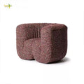 Living Room Furniture Various Colors Half Pumpkin Sectional Fabric Modular Sofa Set