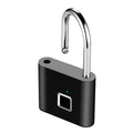 Smart Fingerprint Lock Mini USB Charging Smart Padlock Cabinet Fingerprint Lock Bag Padlock