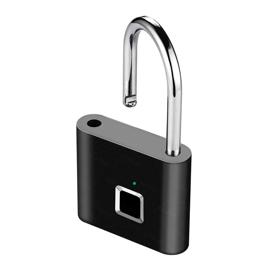 Smart Fingerprint Lock Mini USB Charging Smart Padlock Cabinet Fingerprint Lock Bag Padlock