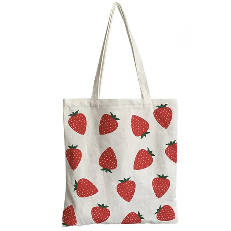 Customizable Reusable Shopping Canvas Cotton Tote Bags Design Your Own with Leopard Pattern and Printed Logo