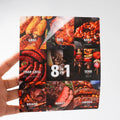 Custom Printed Vinyl Waterproof and High Temperature Resistant Large Oven logo Label Sticker