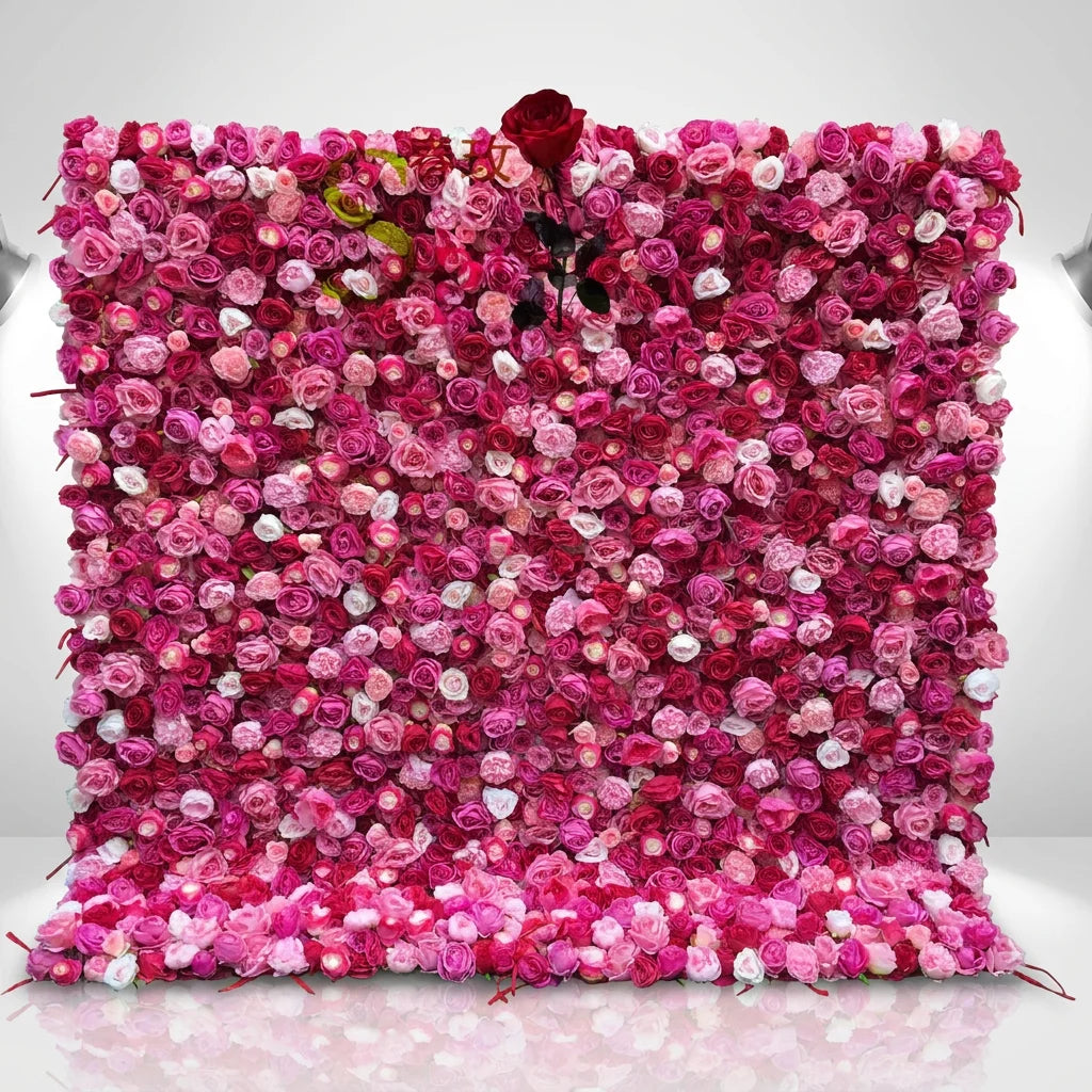 SPR Customization Size & Color Handmade Artificial Flowers Wall Panels for Home Decoration Wedding Backdrop Back to School Decor
