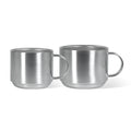 Custom Mini Cute 3.5oz 5oz Portable Stainless Steel Coffee Mugs With Handle for Business Gift