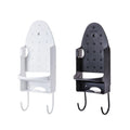 Laundry Room Wall Mount Iron Hanger Ironing Board Rack Electric Iron Holder
