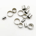 Customizable 3.5*5mm Tube Beads with 3mm Hole Stainless Steel DIY Bracelet Component