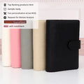 Hot New 5-Colored Pebble Pattern Organizer Budget Planner A6 Binder with A6 Envelopes Insert & Fly Leaf Available