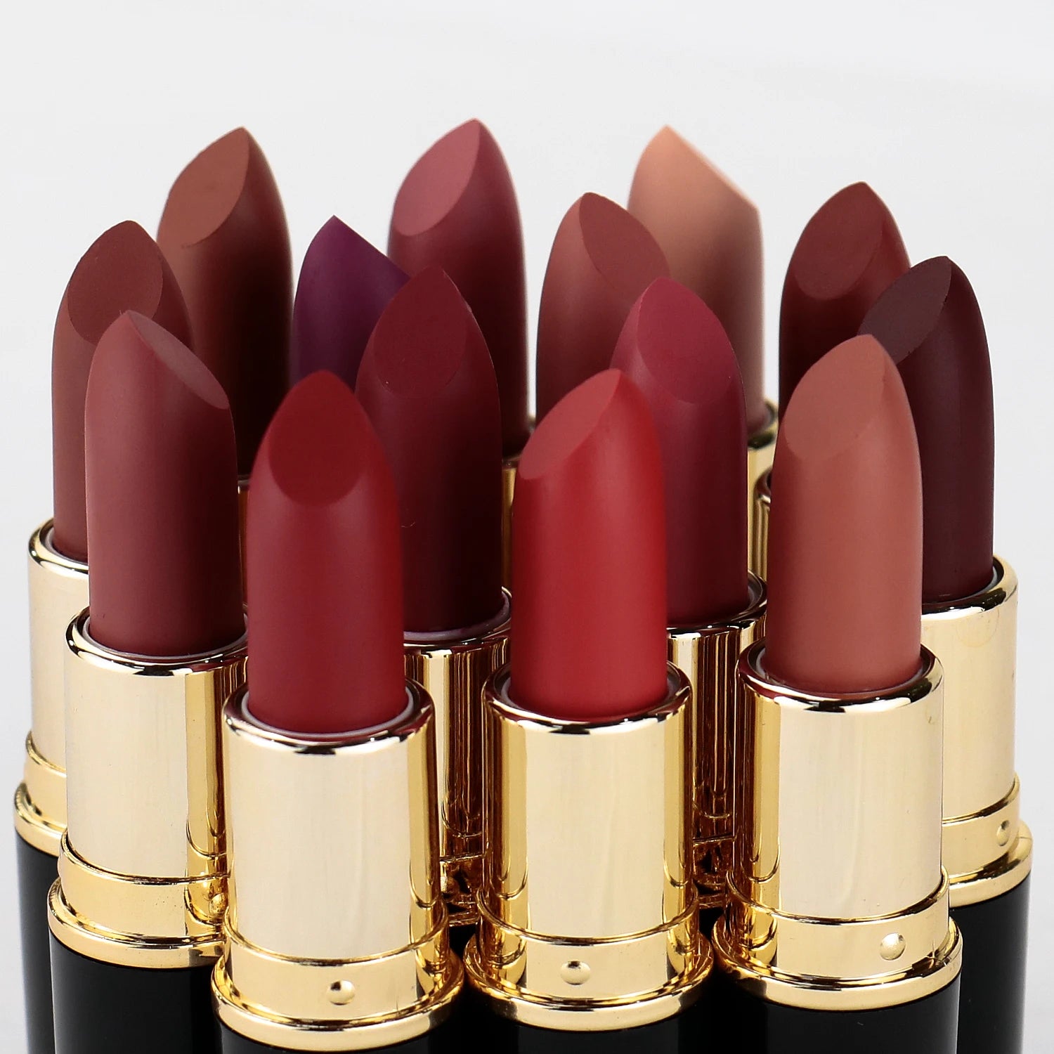 Free Samples Wholesale High Quality Waterproof Vegan Matte Lipstick Make Your Own Logo Private Label Lipstick