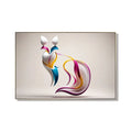 Custom Wholesale Hand Painted Oil Painting Animal Pop Art Canvas Wall Art Carved 3D Wall Oil Painting