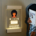 Acrylic Luminous Door Sign Customised Simple and Lovely Style Dress Shop Billboard Light Box