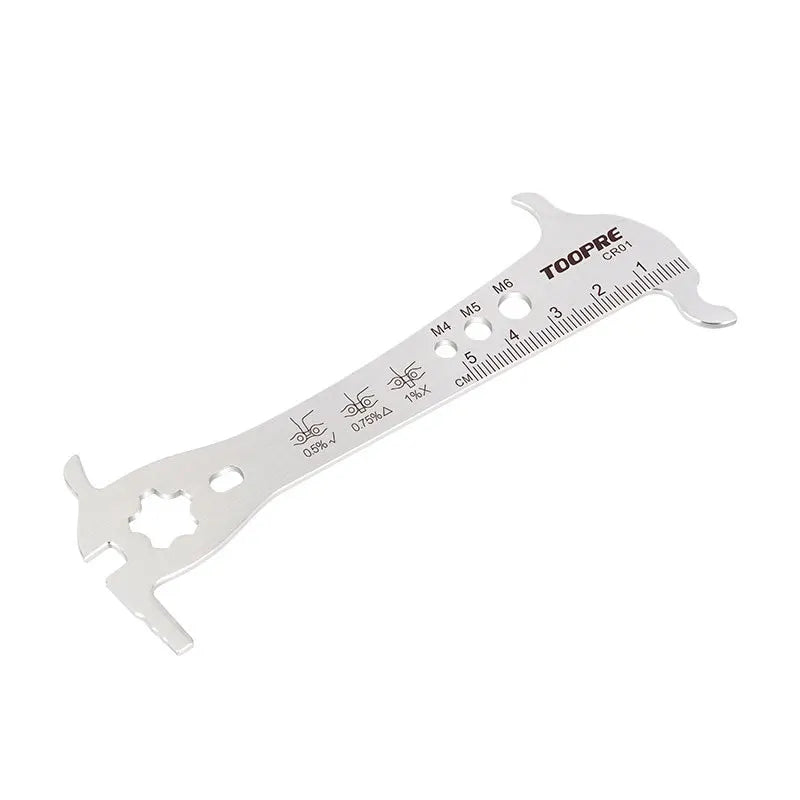 Bicycle Chain Wear Checker Indicator Repair Tool Mountain Road Chains Gauge Measurement Ruler