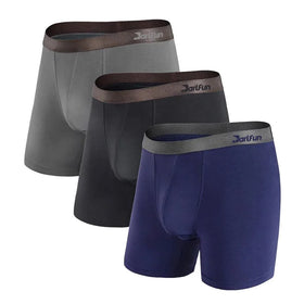 Factory Supply Custom Mens Boxer Shorts Printed Mens Underwear Cotton Young Boys Underwear for Men Plus Size Boxers Briefs