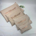 100pcs Biodegradable Beige Peach Poly Mailer Bag Summer T-shirt Garment Packaging Custom Logo Plastic Shipping Mailing Bags