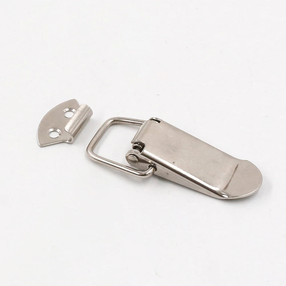Locking Hasp Lock Toggle Latch for Cookware Parts Spring Latch Card Buckle Small Size Clamp Clip Latch Hook Kit