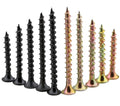 Manufacture Carbon Steel 3.5mm Screw Bugle Head Black Phosphating/yellow Zinc Plated Drywall Screws MegaBDM