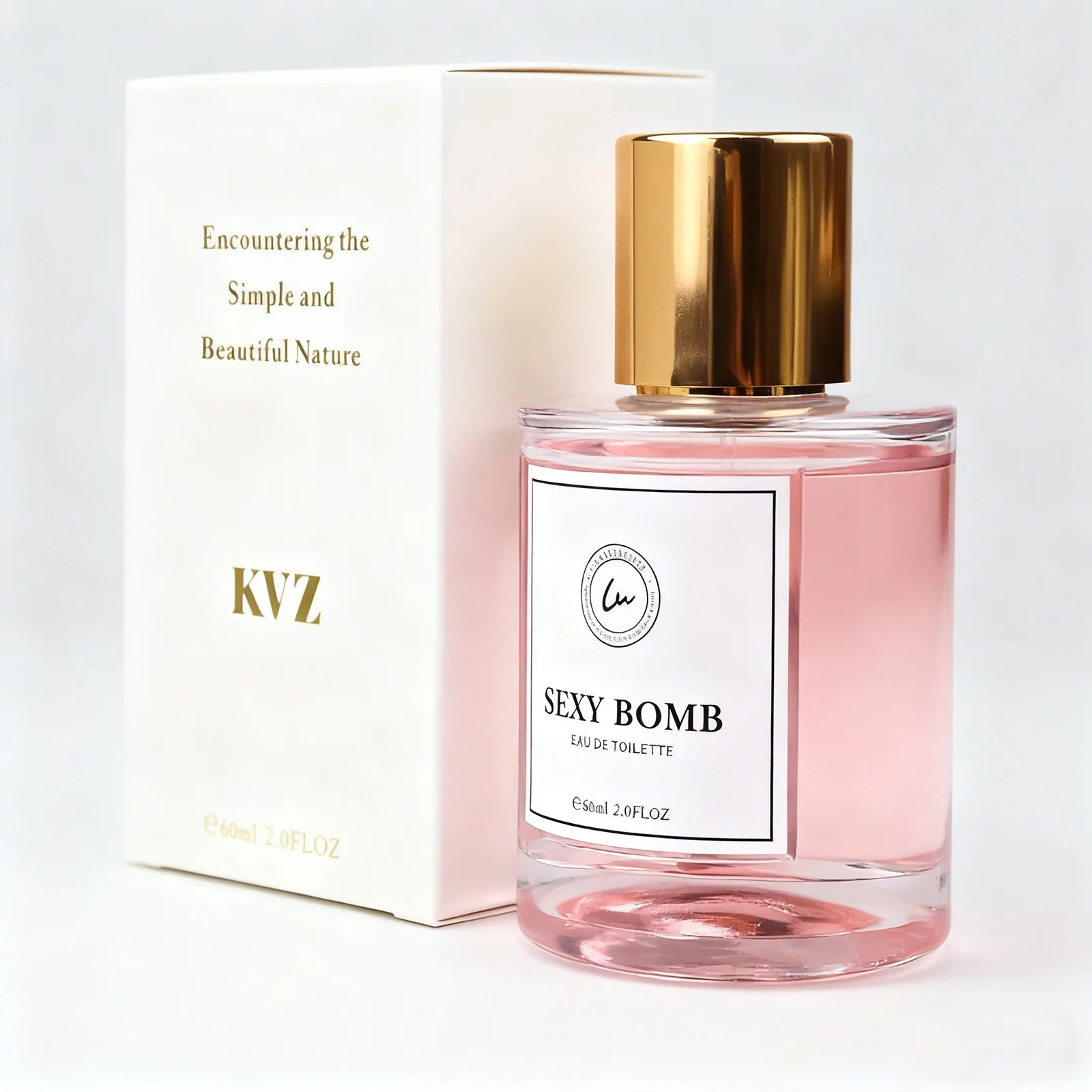 Luxury Personalized High-quality Unisex Independent Brand Clarke Men's Perfume Light pink Women's Own Brand Perfume