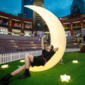 Large Park Props LED Light Moon Garden Decor Other Amusement Park Products for Sale