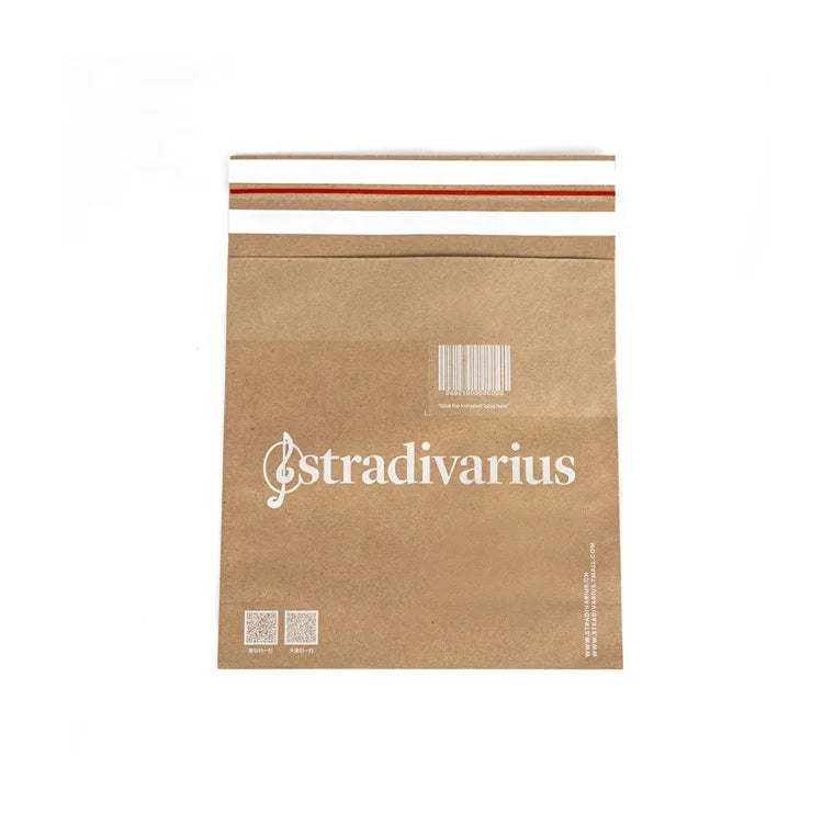 Eco Kraft Bottom Gusset Envelope  Biodegradable Kraft Paper Mailer  Shipping A4  Envelopes Heavy Duty Paper Shipping Bags