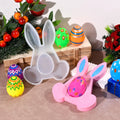Diy Glue Mold Easter Vertical Ear Egg Rabbit Silicone Mold Plaster Three-dimensional Decoration