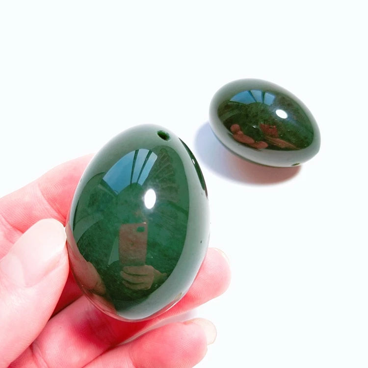 DIY Factory Direct Nephrite Jade Egg For Kegel Exercise